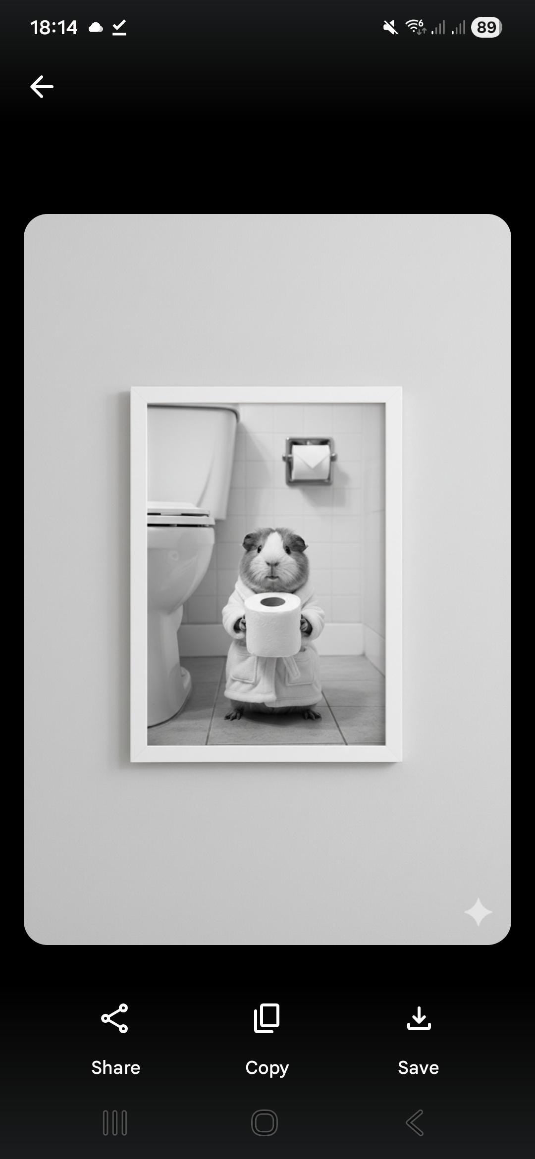 Funny Animal Photos guinea pig | toilet decor | bathroom decor